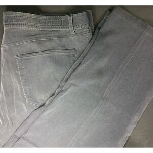 Tommy Bahama Silk Blend Mens Pants Size 40 Gray Lounge Casual Pants Inseam 27"
